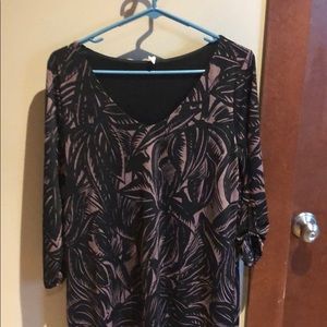 Pink blush maternity dress